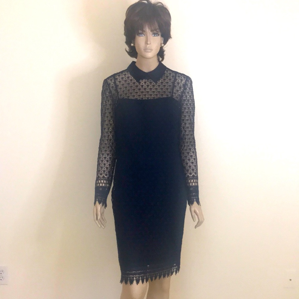 LAUREN Ralph Lauren Size 10 Navy Dress.